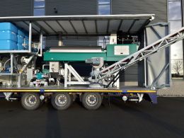 Mobile separator for on-site manure separation
