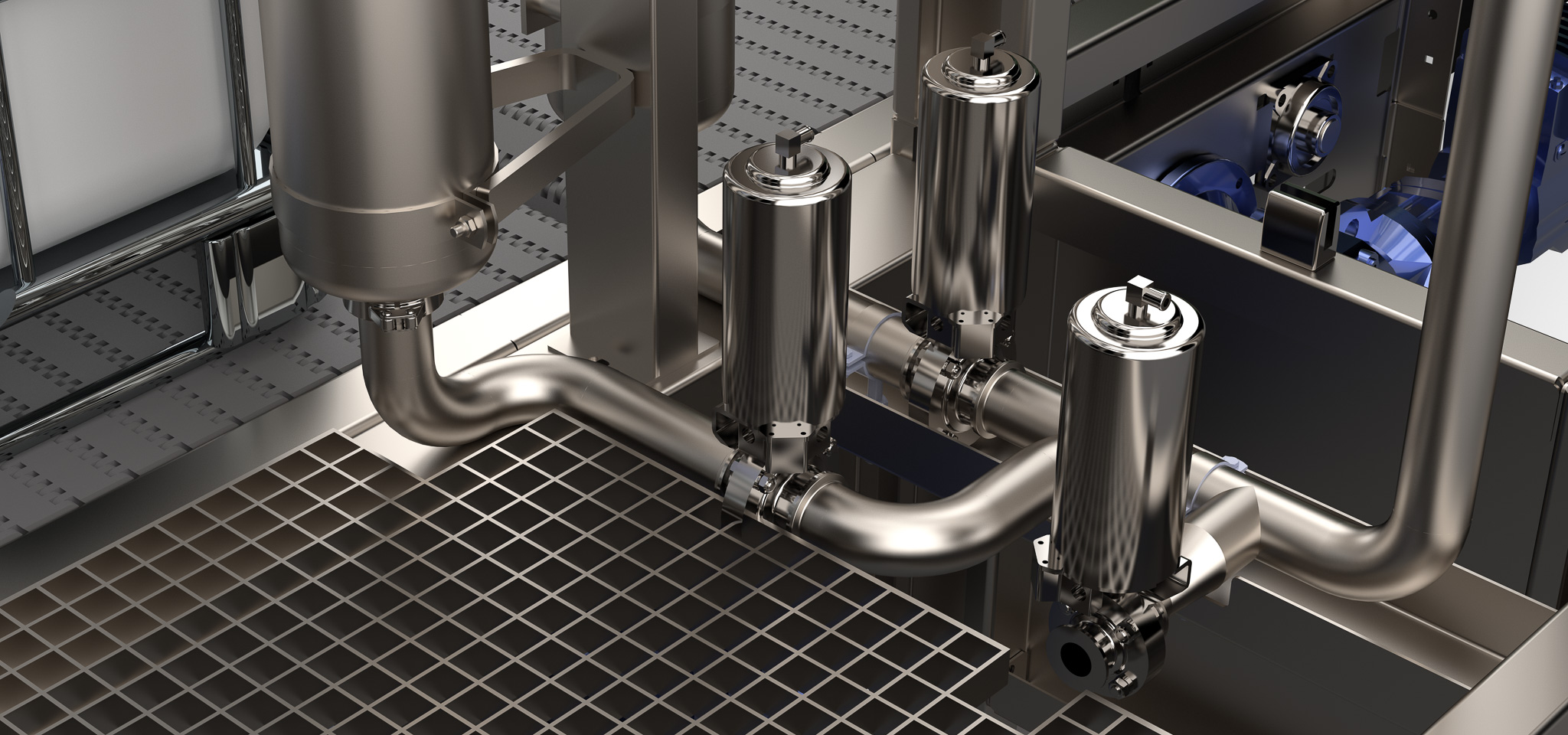 Eagle Filling Line - close up