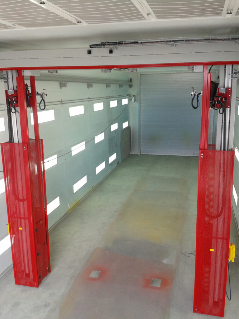 Schuurautomaat en gepatenteerde spuitautomaat voor carrosseriebouwers en spuiterijen 2