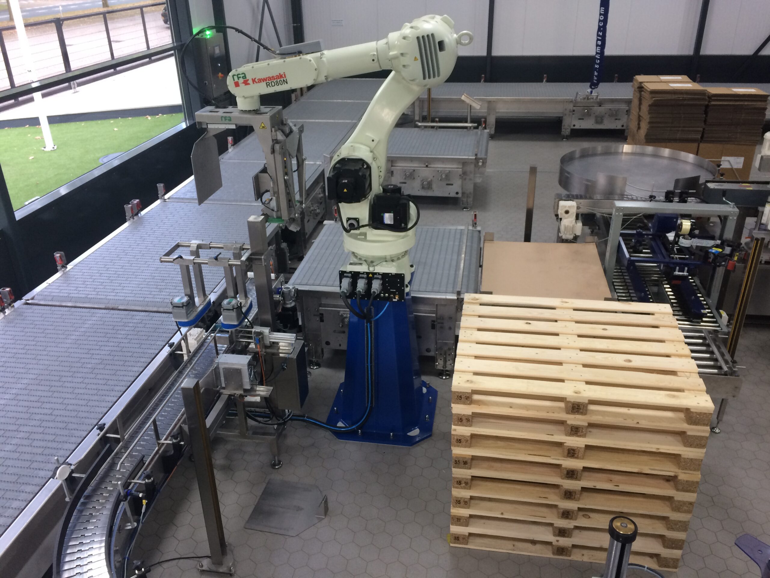 Volledig geautomatiseerde afvullijn voor ADR én non-ADR vloeistoffen 2